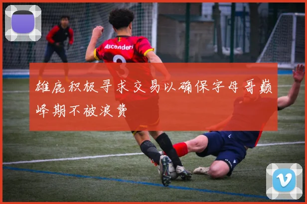 雄鹿积极寻求交易以确保字母哥巅峰期不被浪费